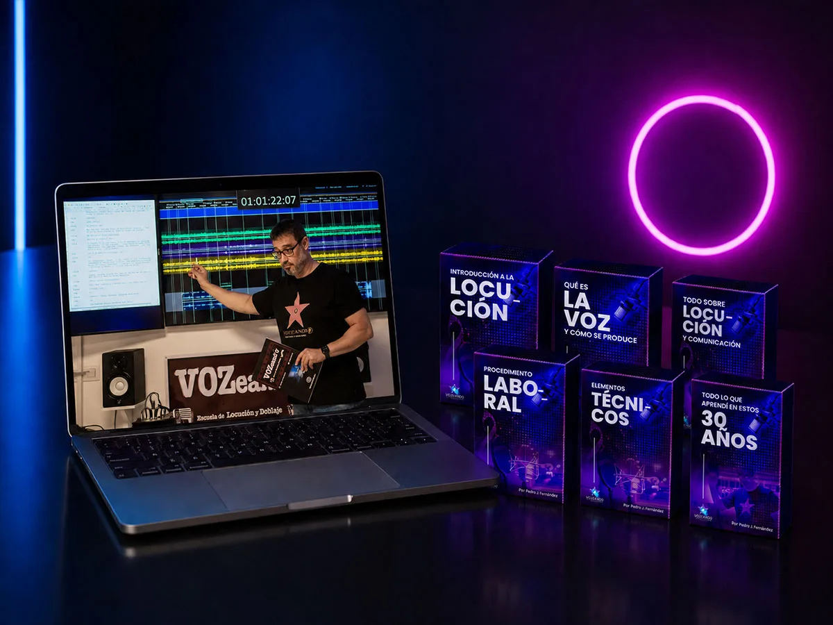 Curso online de locución sin tutorías