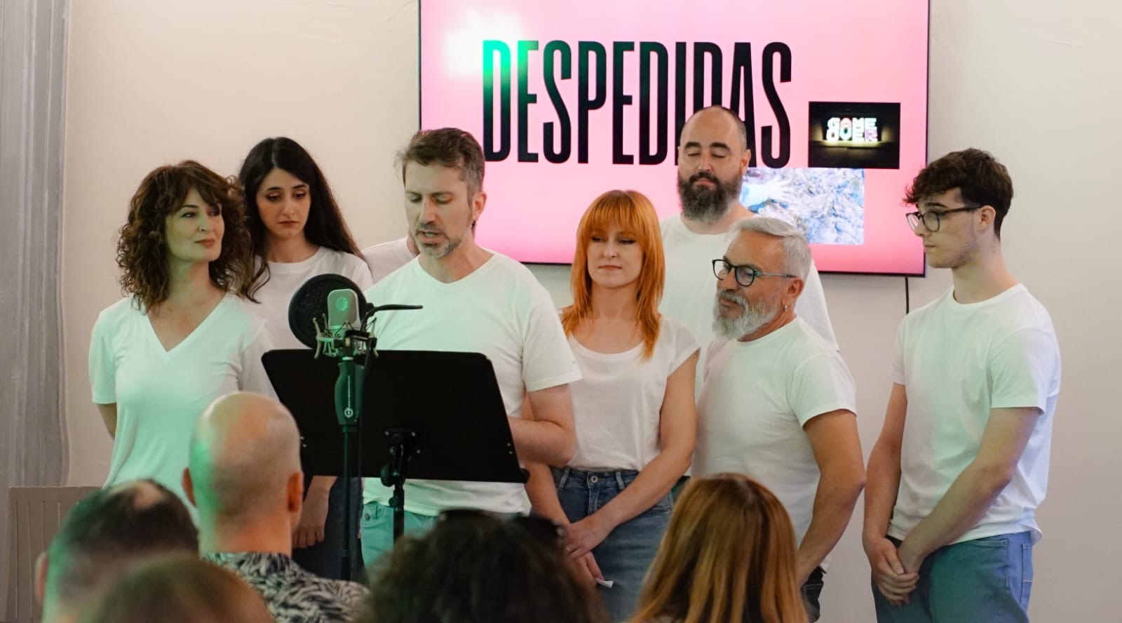 Práctica de locución presencial en Vozeando